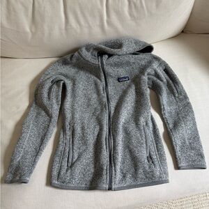 Patagonia Women’s Better Sweater Gray Hooded Jacket